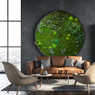 Moosbild Gigant Nature Eye London No. 3 - mit Pflanzenmoos
